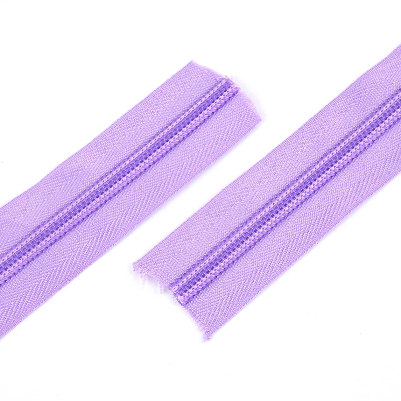 Factory Supply Colorful  #5 Zipper Tape Nylon Zipper Tapes by the Yard for Sale