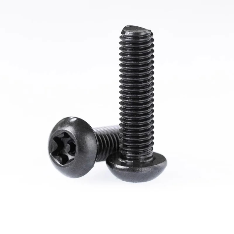 Black Zinc Plated Pan Hex Allen Torx Socket Head Anti Theft Screw Cross Recessed Pan Button Head Machine Screw