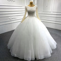 Jancember RSM67205 Elegant the Cheapest Long Sleeve Ball Gown Wedding  Bridal Dress