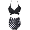 HY- HYO1801W Hot Sales Floral Fashion Women High Waist Colorful Beachwear  Brazilian Sexiness/nylon Print Beach Bikini Swimwear