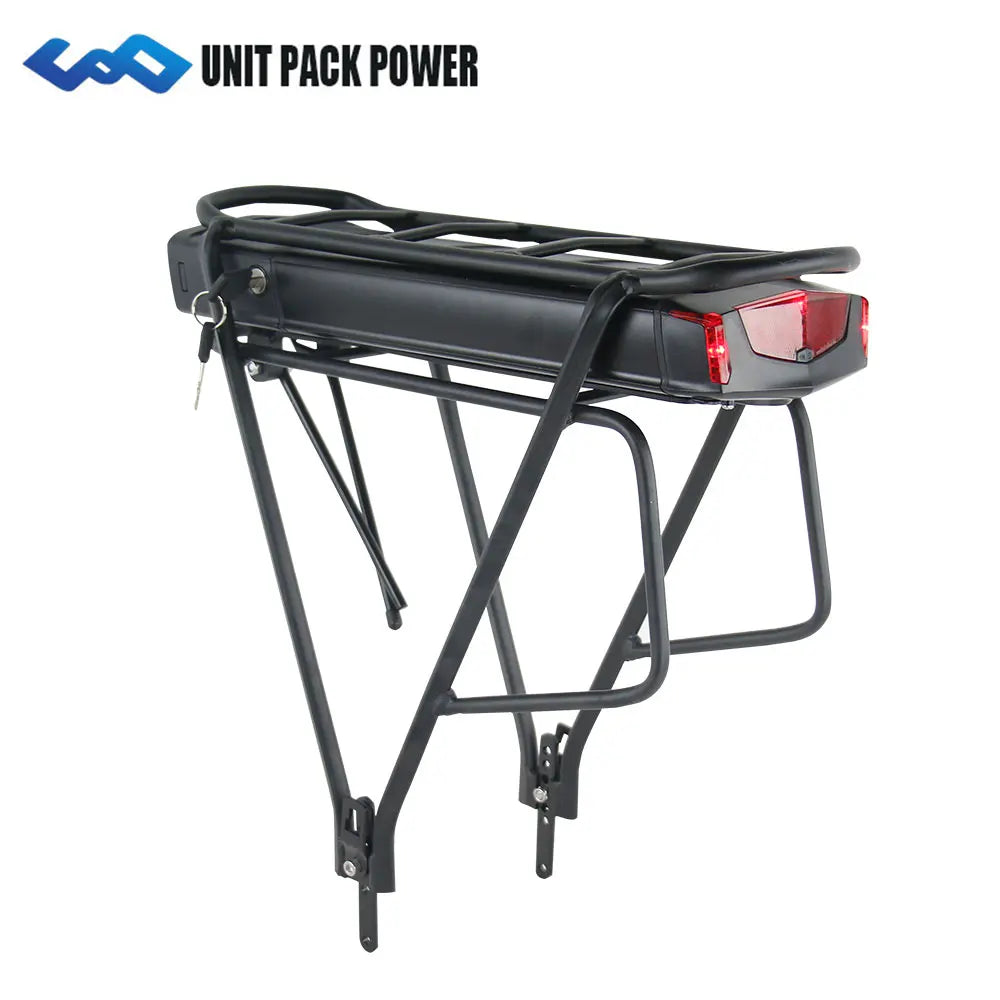 Germany Stock Rear Rack Akku 36v 15ah 18650 Li-ion Battery Pack With Rack for Electric Bicycle 36v 500w