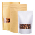 Wholesale Food Packaging Stand up Pouch Tea Kraft Paper Bags Manufacturers