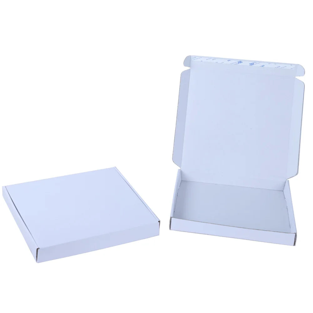 Various Specifications White Gift Box With Lids Box T-Shirt Packaging White Carton Box