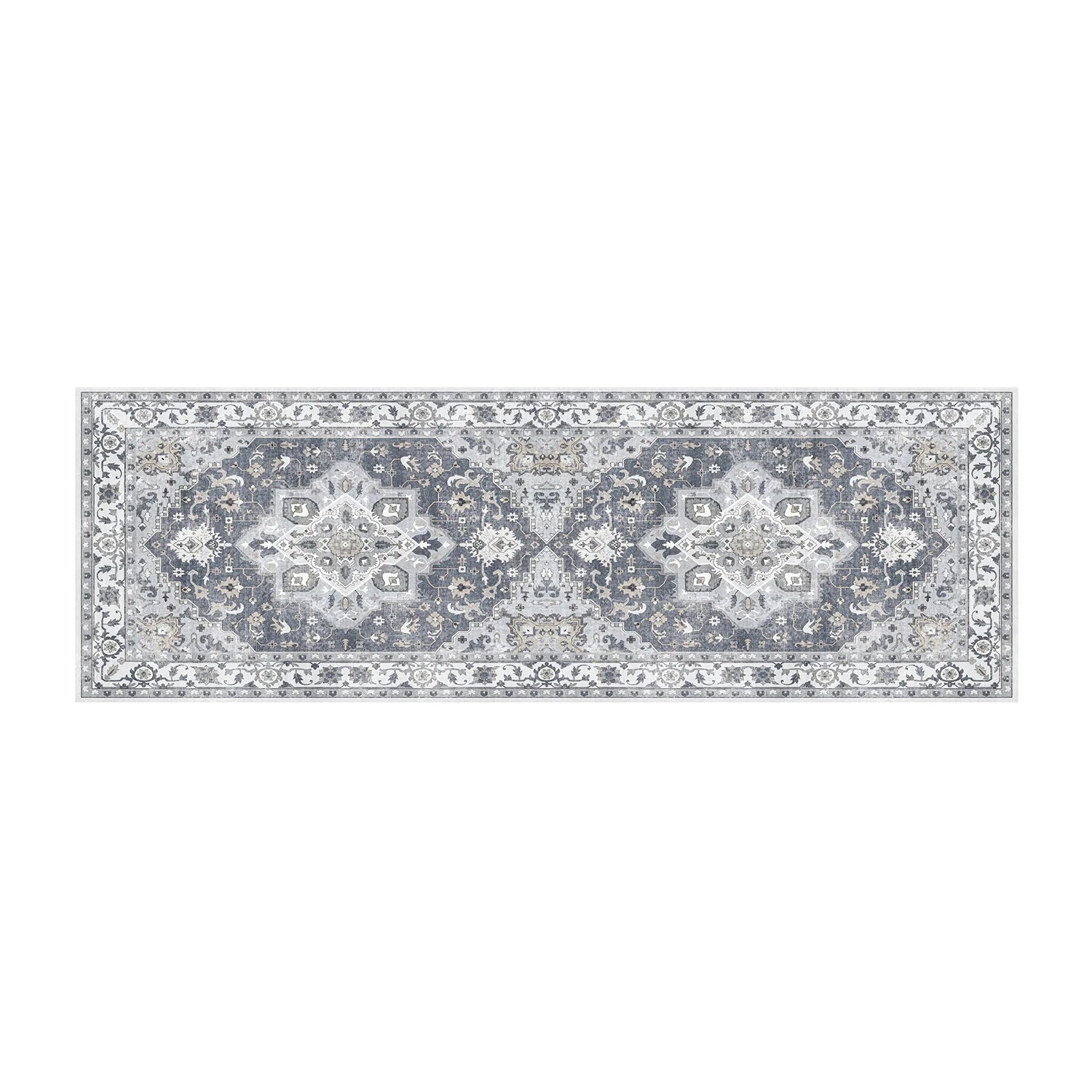 Low Pile Easy to Clean Ultra-Thin Foldable Rug Carpet Mat Hallways Bathroom Kitchen Carpet Mat
