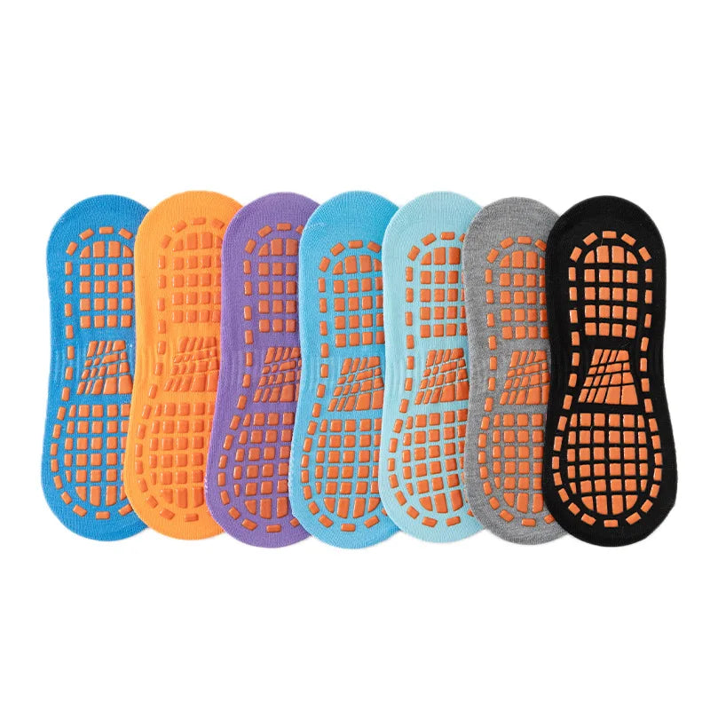 Customizable High-quality Thin Anti-skid Indoor Floor Socks Men's and Women's Professional Trampoline Socks