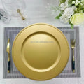 Fashion Display Gold Charge Plate with Decorative Bead Edge Holiday Dining Table Set for Wedding Party Plate Decoration