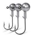 Bulk Package Bass Finesse Fishing Soft Lure Worm Bait Jig Head Hooks Multiple Sizes Weights Testa Piombata Lead for Tackle