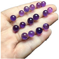 Healing Gemstone Stone Fine Jewelry Natural Raw Crystal Amethyst Bead 925 Sterling Silver Earrings for Women