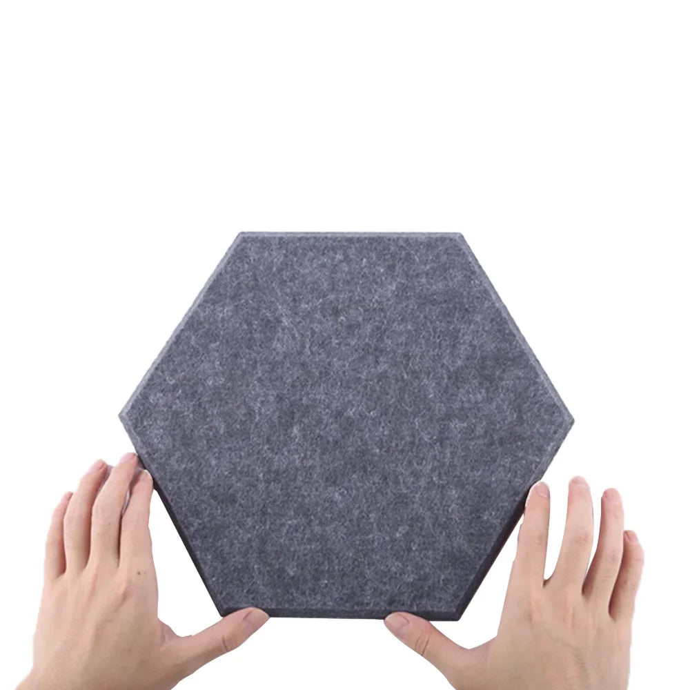 Residential-Commercial Hybrid Hexagonal Acoustic Panel Fireproof B for Co-Living Spaces and Office Cafeterias