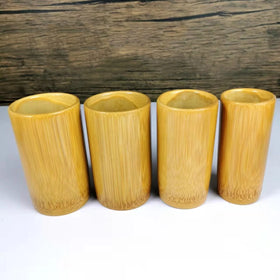 Boiled Bamboo Massage Cupping Set Carbonized Bamboo Traditional Vacuum Cupping Acupuncture Fire Therapy