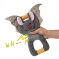 New Bat Design  Dog Squeaky Toys Dog Plush Toy With Crinkle Paper for Large Breed Christmas Toys Gifts