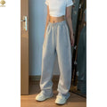 CNSHELL 345gsm Warm Fleece Loose Stretch Waistband Pocket Wide Leg Trouser Baggy Sweatpants