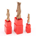 Wholesale TiSiN Coated HRC55 Slot Drills 4mm 12 mm Flat End Mill 2 Flute 55 HRC Square Endmill for Slotting Plunging