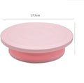 11-Inch Rotating Cake Turntable Revolving Cake Stand Cake Decorating Kit with Baking Tools Metal Accessories in Box Packaging MegaBDM