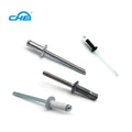 China Custom Waterproof Galvanized Color Aluminum Aircraft Blind Pop Rivet Double Countersunk Head Threaded Open End Blind Rivet