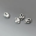 Wholesale Irregular Loose Beads 925 Sterling Silver Irregular Charm Beads for Jewelry Making Accessories