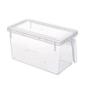 New Product 5L Plastic BPA Free Reusable Containers with Lids and Handle Kitchen Organizer Refrigerator Storage Boxes