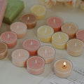 AIKUN Wholesale 2 Hours Popular Unscented Soy Wax Essential Oil Handmade Natural Organic Beeswax Tea Light Candle