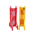 Expandable Barrier Metal Foldable Barricade Road Construction Traffic Safety Barrier for Sale