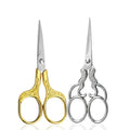 Wholesale Vintage Sewing Scissors Stainless Steel Alloy Handle Scissors Vintage Embroidery Craft Scissors
