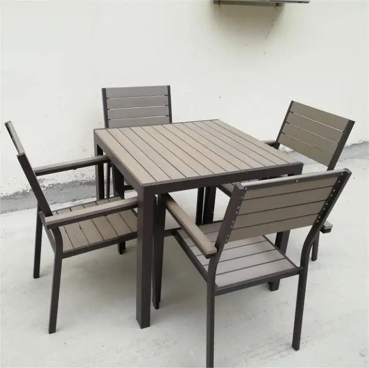 Hot Sales Cheap Durable Price Restaurant Table and Chair for Garden or Outdoor Restaurant or Parties