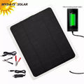 Mydays Tech 12V 20W Portable Waterproof Environmental Friendly Solar Panel Charger for Outdoor Camping