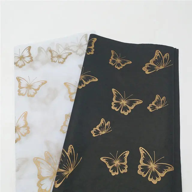 2024 Custom Color Logo Tissue Paper Gift Packing Wrapping Paper for Shoes Clothing Printed Logo