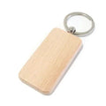 High Quality Round Wooden Keychain with Logo