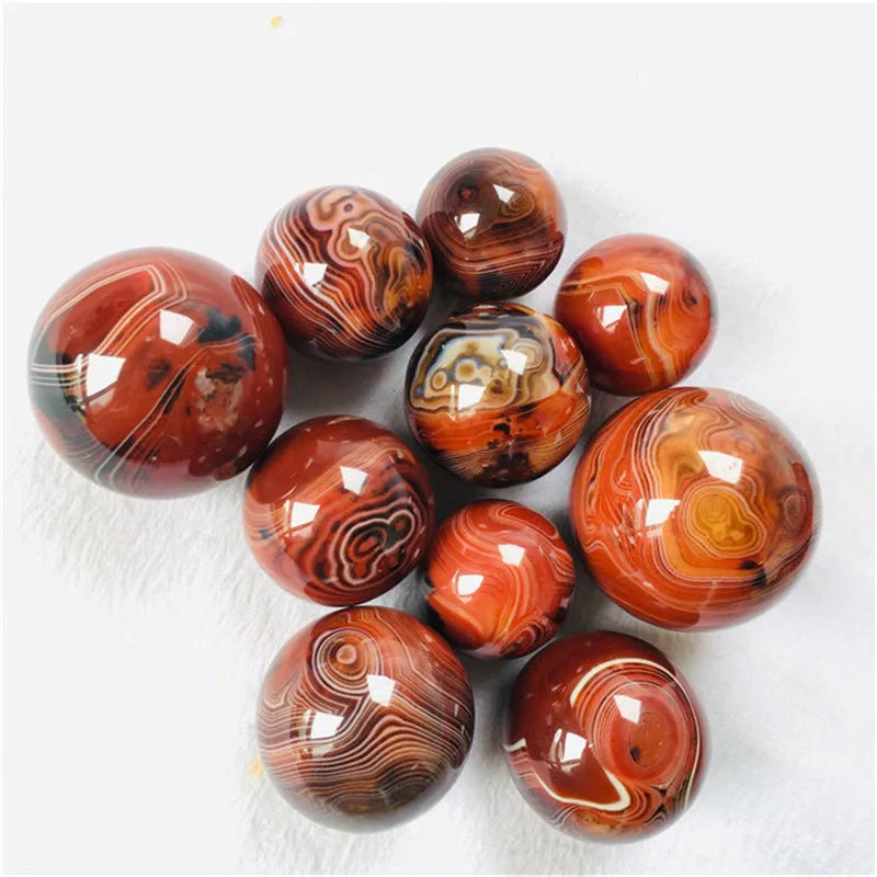 Wholesale Natural Healing Agate Sphere Red Sardonyx Quartz Crystal Ball   for Sale