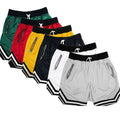 Men's Hip Hop Gym Shorts Custom Logo Mesh Shorts Sets Plus Size Summer Cargo 100% Polyester Casual Style