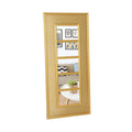Rectangle Gold Plastic Wall Mirror Eco-Friendly Modern Industrial Design Home Decorative Glass for Bathroom Anniversary Suitable
