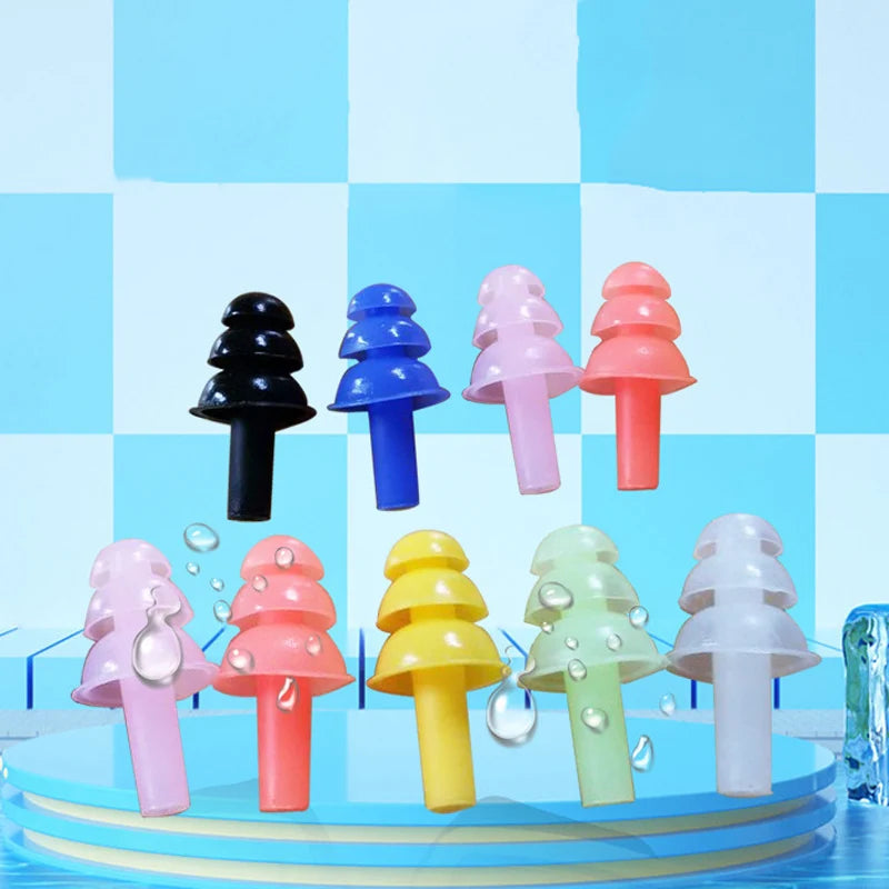 Multi-functions Silica Water Resistance Comfortable Wireless Anti-noise Airline Sleeping Outdoor Swimming Diving Sport Earplugs