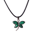 Silver Dragonfly Alloy Pendant Fashion Creative Bohemian Jewelry Ethnic Multi-layer Chain Colorful Enamel Dragonfly Pendant