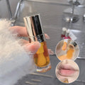 New Fashion Fruit Color Change Lip Balm Beauty Makeup Moisturizing Plumping clear Glossy Lip Oil