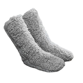 Warm and Cozy Foot Socks for Women Plush Warm Floor Socks for Sleeping and Coral Fleece Socks for Sleeping