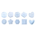 Factory price homemade hexagonal heart shape silicone resin mold storage container box mold for resin casting home decor