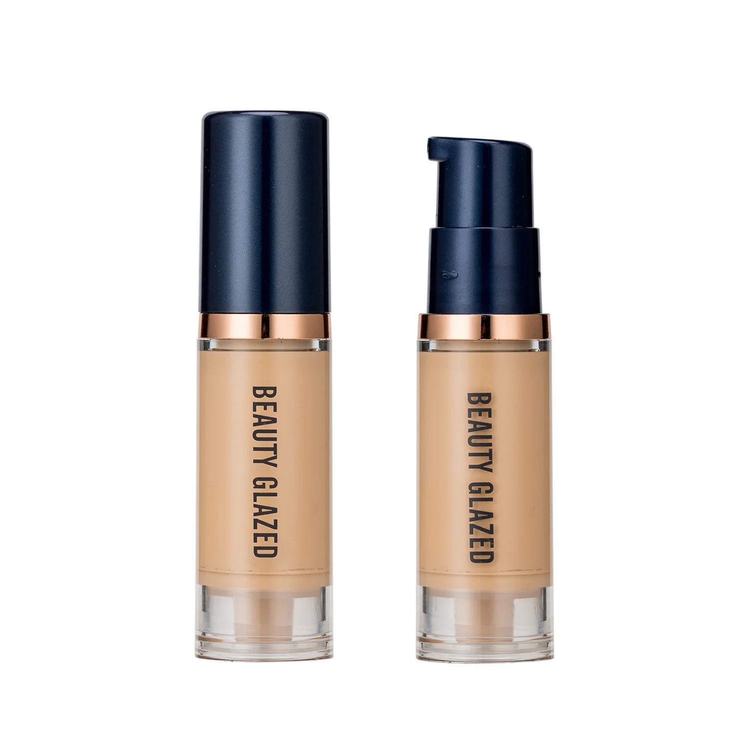BEAUTY GLAZED Mini Matte Concealer Full Coverage Liquid Foundation Long-Lasting Waterproof Suitable for Multi-Tone Coverage