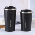 Custom 380ml 510ml Eco-friendly Double Walled Stainless Steel Travel Coffee Mug Vacuum Insulated Reusable Coffee Tumbler Cup