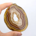 Healing Crystal Stones Elaborately Cut Agate Slices coaster for Decoration