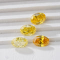 Starsgem Man Made Diamond IGI Certified HPHT CVD Diamond Vivid Fancy Yellow Colorful Lab Grown Diamond