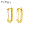 CZCITY Seashell Sea Hoop Gold Statement 2025 Plated Popular Earing Summer Shell Huggie Earring