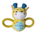 Double Cotton Rope Handle Fawn Interactive Pet Toy Durable Plush Chew Toys for Dogs