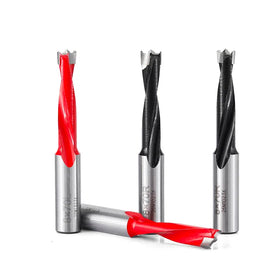 Tideway 1pc Industrial Grade Forster 2F Drill Bits Alloy Hole Opener 70mm Length Left Ring Router Bit for Wood Carbide Row Drill
