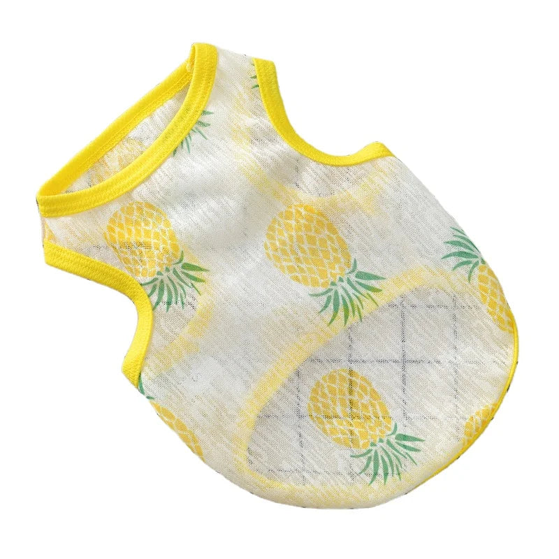 GMTPET Manufacturer Summer Dog Clothes Pet Vest Accessories Ultra-thin Dog Sun Protection Clothing Pets Small Dogs Cats Clothing