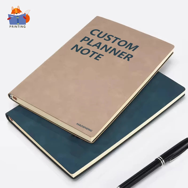 Business Agenda A5 Schedule Custom Budget Planner Notebook Printing for Students School