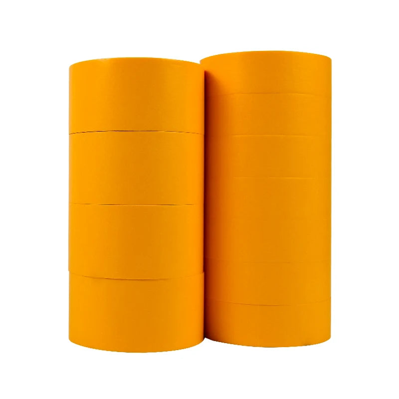 Mingcan UV Resistantance 7-14 Days No Residue Goldband Masking Tape for Car Automotive Painting Indoor Outdoor Use