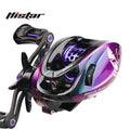 HISTAR 6+1 BB Magnetic Braking 4kg Drag Power 7.1:1 Ratio Baitcasting BLACK KNIGHT II Left Hand River Lake Light Weight Fishing