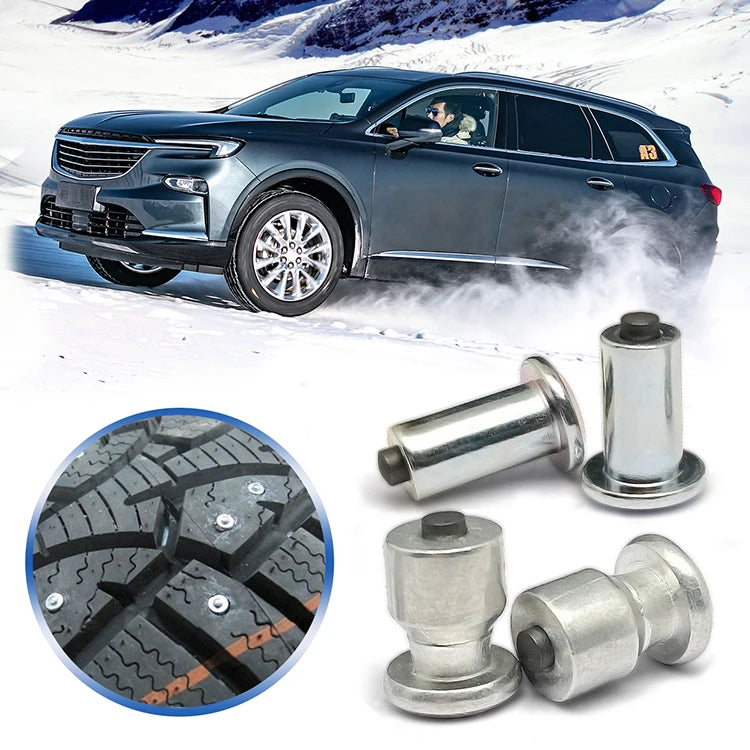 OEM Hot Sales Tungsten Carbide Tire Studs Wear Resistant Aluminum/Steel Tyre Spikes for Cars