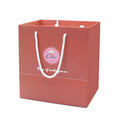Wholesale Luxury Paper Gift Shopping Food Custom Logo Chocolate Paper Bag With Handles