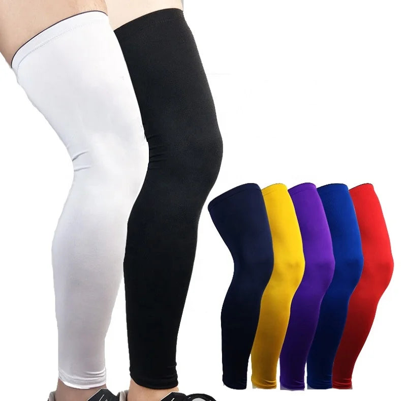 Breathable Compression Warmer Leg Sleeve Elastic Calf Support for Sport Protection